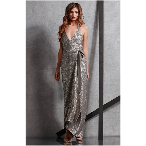 Dress the Population Black Sequin Gown - Picture 9 of 11